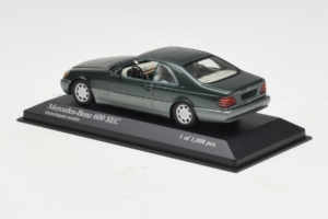 Mercedes 600 SEC W140 Verde Metallizzato Minichamps 1:43 430032604 Pressofusione — immagine 3 di 4
