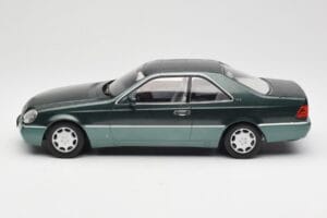 Mercedes 600 SEC W140 Coupe Green Metallic KK-Scale 1:18 KKDC180343 Pressofusione — immagine 3 di 6