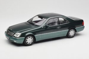 Mercedes 600 SEC W140 Coupe Green Metallic KK-Scale 1:18 KKDC180343 Pressofusione