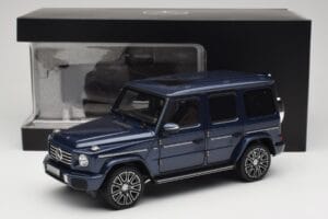 Mercedes AMG G 63 L W465 Blu Scuro Norev 1:18 B66960663 Pressofusione — immagine 8 di 8