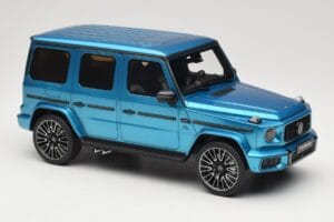 Mercedes AMG G63 W463 Hyper Blue Magno GT Spirit 1:18 GT925 Resina — immagine 4 di 6