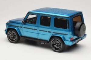 Mercedes AMG G63 W463 Hyper Blue Magno GT Spirit 1:18 GT925 Resina — immagine 5 di 6
