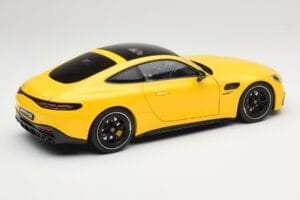 Mercedes AMG GT 43 C192 Turbo Sun Yellow NZG 1:18 B66960587 Pressofusione — immagine 3 di 8