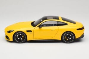 Mercedes AMG GT 43 C192 Turbo Sun Yellow NZG 1:18 B66960587 Pressofusione — immagine 4 di 8