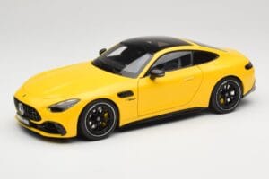 Mercedes AMG GT 43 C192 Turbo Sun Yellow NZG 1:18 B66960587 Pressofusione