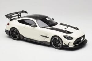 Mercedes AMG GT C190 Black Series Designo Diamond Bianco Metallic Minichamps 1:18 155032022 Pressofusione — immagine 4 di 6