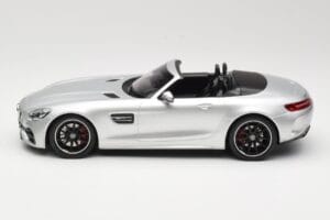 Mercedes AMG GT C Roadster R190 Argento Norev 1:18 183453 Pressofusione — immagine 3 di 6
