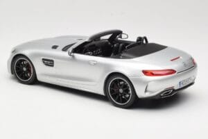 Mercedes AMG GT C Roadster R190 Argento Norev 1:18 183453 Pressofusione — immagine 5 di 6