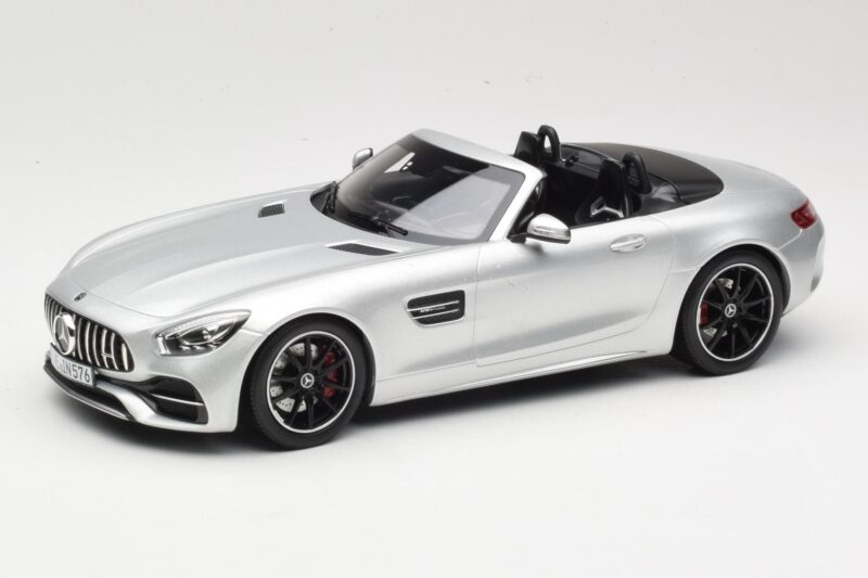 Mercedes AMG GT C Roadster R190 Argento Norev 1:18 183453 Pressofusione