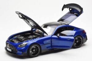 Mercedes AMG GT C190 Black Series Blu Metallic Norev 1:18 183908 Pressofusione — immagine 2 di 8