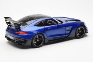 Mercedes AMG GT C190 Black Series Blu Metallic Norev 1:18 183908 Pressofusione — immagine 3 di 8