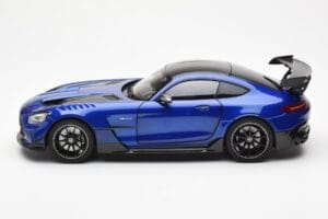 Mercedes AMG GT C190 Black Series Blu Metallic Norev 1:18 183908 Pressofusione — immagine 4 di 8