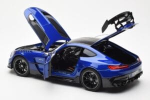 Mercedes AMG GT C190 Black Series Blu Metallic Norev 1:18 183908 Pressofusione — immagine 5 di 8
