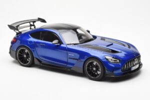 Mercedes AMG GT C190 Black Series Blu Metallic Norev 1:18 183908 Pressofusione — immagine 6 di 8