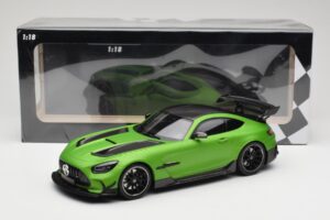 Mercedes AMG GT C190 Black Series Green Hell Magno Minichamps 1:18 155032020 Pressofusione — immagine 6 di 6