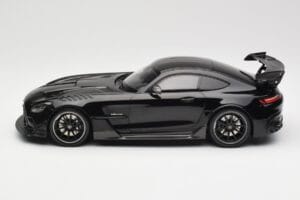 Mercedes AMG GT C190 Black Series Jet Black Metallic Minichamps 1:18 155032024 Pressofusione — immagine 3 di 6