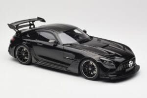 Mercedes AMG GT C190 Black Series Jet Black Metallic Minichamps 1:18 155032024 Pressofusione — immagine 4 di 6