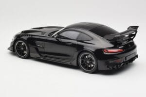 Mercedes AMG GT C190 Black Series Jet Black Metallic Minichamps 1:18 155032024 Pressofusione — immagine 5 di 6