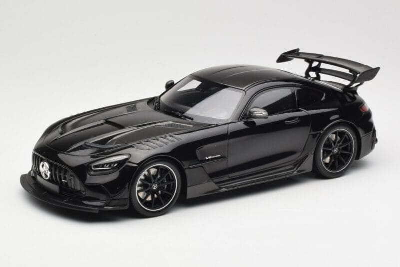 Mercedes AMG GT C190 Black Series Jet Black Metallic Minichamps 1:18 155032024 Pressofusione