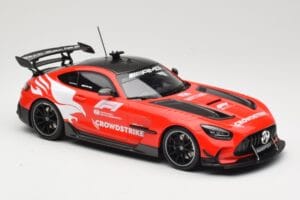 Mercedes AMG GT C190 Black Series Safety Car F1 2022 Minichamps 1:18 155032090 Pressofusione — immagine 4 di 6
