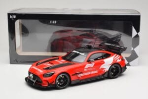 Mercedes AMG GT C190 Black Series Safety Car F1 2022 Minichamps 1:18 155032090 Pressofusione — immagine 6 di 6