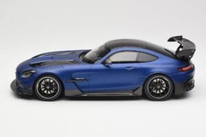 Mercedes AMG GT C190 Black Series Spectral Blue Magno Minichamps 1:18 155032021 Pressofusione — immagine 3 di 6
