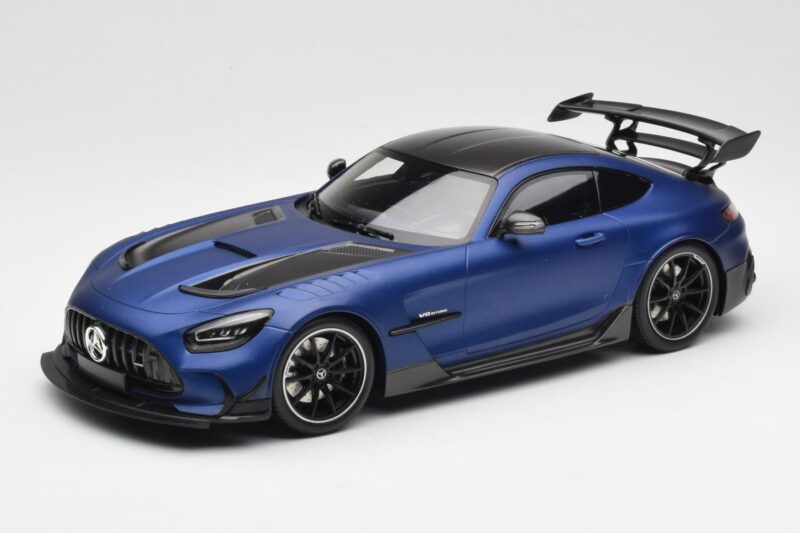 Mercedes AMG GT C190 Black Series Spectral Blue Magno Minichamps 1:18 155032021 Pressofusione