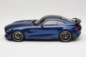 Mercedes AMG GT R C190 AMG Solarbeam Yellow Metallic Minichamps 1:18 155036022 Pressofusione — immagine 3 di 6