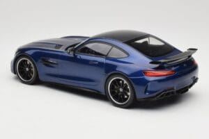 Mercedes AMG GT R C190 AMG Solarbeam Yellow Metallic Minichamps 1:18 155036022 Pressofusione — immagine 5 di 6