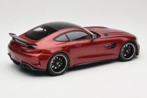 Mercedes AMG GT R C190 Jupiter Red Metallic Minichamps 1:18 155036027 Pressofusione — immagine 2 di 6