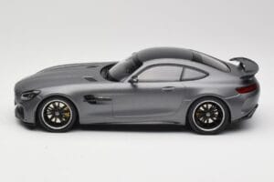 Mercedes AMG GT R C190 Grigio Opaco Metallizzato Minichamps 1:18 155036026 Pressofusione — immagine 3 di 6