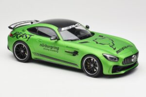Mercedes AMG GT R C190 Ringtaxi Minichamps 1:18 155036091 Pressofusione — immagine 4 di 6