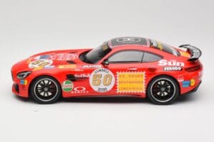 Mercedes AMG GT R C190 Oro Rosato Minichamps 1:18 155036024 Pressofusione — immagine 3 di 6