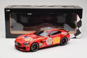 Mercedes AMG GT R C190 Oro Rosato Minichamps 1:18 155036024 Pressofusione — immagine 6 di 6