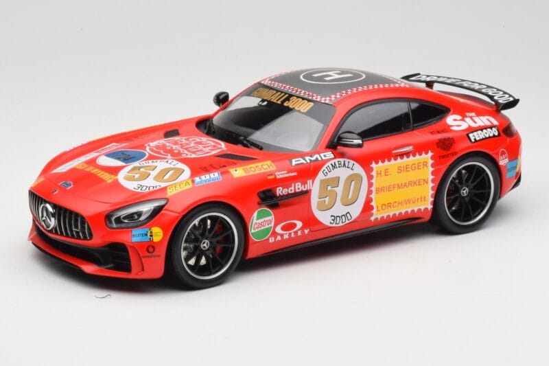 Mercedes AMG GT R C190 Oro Rosato Minichamps 1:18 155036024 Pressofusione