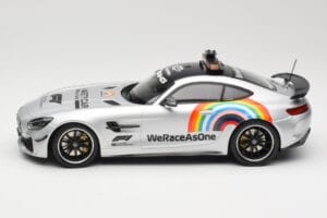 Mercedes AMG GT R C190 Safety Car F1 2020 Minichamps 1:18 155036092 Pressofusione — immagine 3 di 6