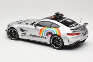 Mercedes AMG GT R C190 Safety Car F1 2020 Minichamps 1:18 155036092 Pressofusione — immagine 5 di 6
