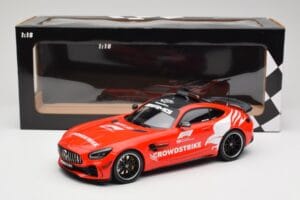 Mercedes AMG GT R C190 Safety Car F1 2021 Minichamps 1:18 155036095 Pressofusione — immagine 6 di 6