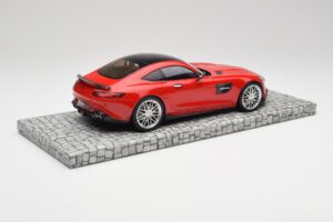 Mercedes Brabus AMG GT S C190 600 Mars Rosso Minichamps 1:18 107032521 Pressofusione — immagine 2 di 6