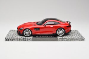 Mercedes Brabus AMG GT S C190 600 Mars Rosso Minichamps 1:18 107032521 Pressofusione — immagine 3 di 6