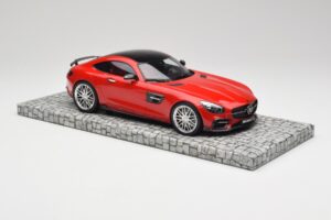 Mercedes Brabus AMG GT S C190 600 Mars Rosso Minichamps 1:18 107032521 Pressofusione — immagine 4 di 6
