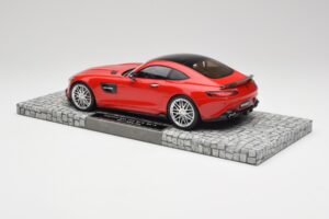 Mercedes Brabus AMG GT S C190 600 Mars Rosso Minichamps 1:18 107032521 Pressofusione — immagine 5 di 6