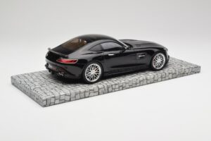 Mercedes Brabus AMG GT S C190 Obsidian Nero Minichamps 1:18 107032520 Pressofusione — immagine 2 di 6