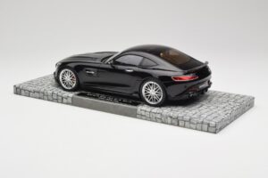 Mercedes Brabus AMG GT S C190 Obsidian Nero Minichamps 1:18 107032520 Pressofusione — immagine 5 di 6