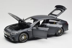 Mercedes AMG GT 63 S X290 Aero Package Designo Selenite Grigio Magno Norev 1:18 B66961038 Pressofusione — immagine 2 di 8