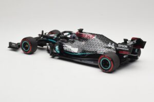 Mercedes AMG Petronas W11 #44 L. Hamilton Winner Tuscan GP 2020 Minichamps 1:18 110200944 Pressofusione — immagine 5 di 6