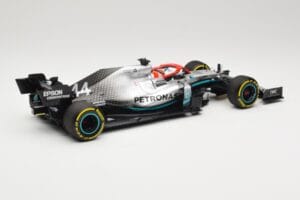 Mercedes AMG Petronas Motorsport W10 #44 L. Hamilton Winner Monaco GP 2019 Minichamps 1:18 110190644 Pressofusione — immagine 2 di 6