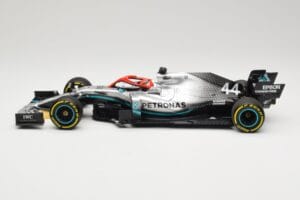 Mercedes AMG Petronas Motorsport W10 #44 L. Hamilton Winner Monaco GP 2019 Minichamps 1:18 110190644 Pressofusione — immagine 3 di 6