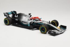 Mercedes AMG Petronas Motorsport W10 #44 L. Hamilton Winner Monaco GP 2019 Minichamps 1:18 110190644 Pressofusione — immagine 4 di 6