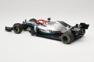 Mercedes AMG Petronas Motorsport W10 #44 L. Hamilton Winner Monaco GP 2019 Minichamps 1:18 110190644 Pressofusione — immagine 5 di 6